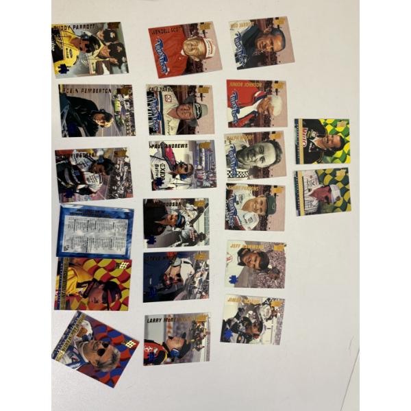 Box of 1994 PressPass Racing Cards