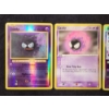 Image 2 : Three Assorted Vintage Pokemon Trading Cards Including Reverse Holo's - Gastly & Haunter!