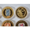 Image 3 : 9 Assorted U.S. Gold-Tone Commemorative Coins 