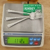 Image 2 : Three Sterling Silver Forks ~ Total Weight 111.2 Grams