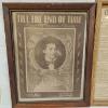 Image 2 : Two Framed Newspaper Articles & Cut Outs ~ London The Times Weekly Edition & Till The End of Time