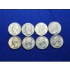 Image 1 : Assorted Years 90% U.S. Silver Quarters - Face Value $2.00
