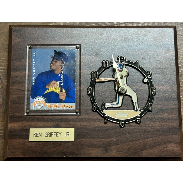 Ken Griffey Jr. Card and Clock - Padres - All-Star Heroes 