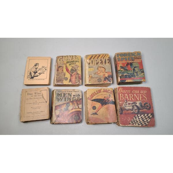 (8) Vintage 1930's-1960's Big Little Books