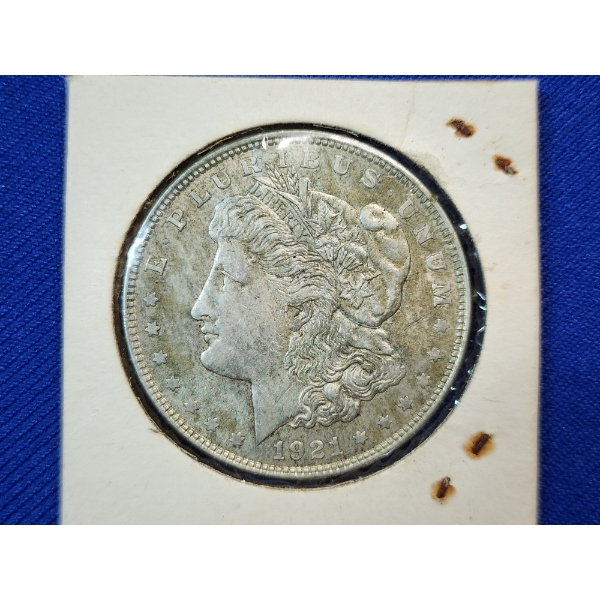 1921 Silver Morgan Dollar - 90% Silver U.S. Dollar 