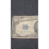 Image 2 : Series 1934 A $10 Yellow Seal Silver Certificate Note - Issued For North Africa And Europe