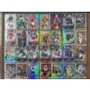 Image 1 : Large Lot of 28 Assorted Veteran Parallel Football Trading Cards- Near Mint  - Brady, Kelce & More! 