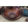Image 4 : Large Set Glass Dinnerware In Deep Purple - 115 Pcs - See Desc