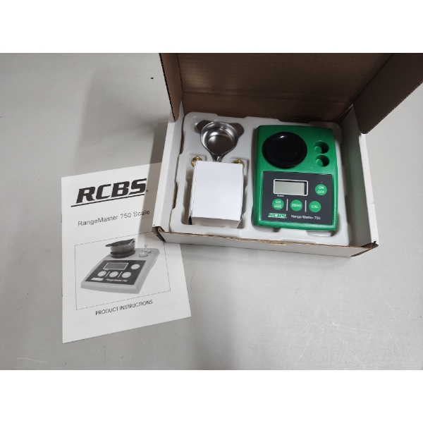 RCBS Range Master 750 Scale - 750 Grain Capacity - Excellent Condition in Original Box