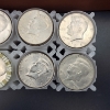 Image 5 : $100.00 Face Value of Assorted U.S. Kennedy Half Dollars - Comes With Coin Tube Storage Box