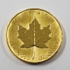 Image 2 : .9999 Fine Gold 1 Oz Maple Leaf Round ~ $50 Gold Coin from 1984
