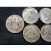 Image 2 : $2.70 Face Value in Assorted 90% Silver US Coins Ft. Franklin & Kennedy Half Dollars & Mercury Dimes