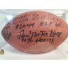 Image 2 : Cleveland Browns Hall of Famers Autographed Football Ft.  Otto Graham, Lou Groza & Marion Motley 