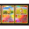 Image 2 : Three Assorted Reverse Holo Chimchar Vintage Pokemon Trading Cards Including Burger King Promo 