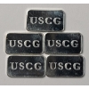 Image 1 : (5) USCG 1-Gram .999 Fine Silver Bars