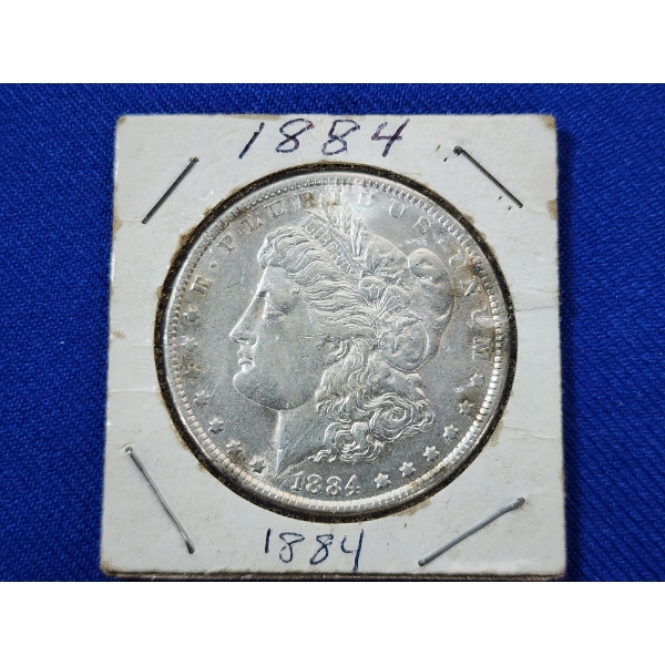 1884 90% Silver Morgan Dollar 