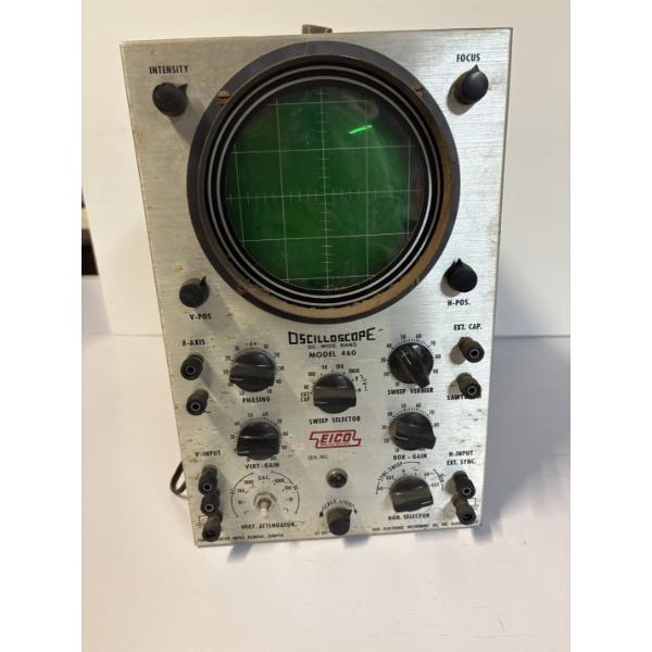 Oscilloscope: DC- Wide Band Model 460 - EICO Reg. U.S. PAT.OFF