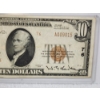 Image 3 : *VERY RARE* 1929 First National Bank of Canton Ohio $10 National Currency Brown Seal Note