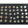 Image 1 : 	Unique Coin Collection Of Various Sizes And Face Values, 35 Coins - Mint Condition