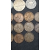 Image 6 : Assorted US Coins/Token Including Kennedy Half Dollar, Steel Wheat Pennies & More - Face Value: 0.87