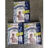 Image 1 : Three Brand New 14 Count Size 5 XL Unisex Bunnyhug Diaper Packs 