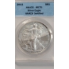 Image 2 : ANACS CERTIFIED MS70 2011 One Troy Ounce .999 Fine Silver American Eagle