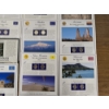 Image 5 : U.S. Statehood Quarters Commemorative Set- 13 States, 2 Coins & Stamps Per State D &P Mint