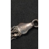 Image 5 : Women's Sterling Silver Layered Necklace With Accents - Total Weight: 13.8g