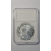 Image 1 : Golden State Mint 1 Troy Ounce .999 Fine Silver Buffalo Round In Slab Holder