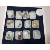 Image 8 : Large Lot of Earrings - Costume Jewelry - Beautiful Pieces - Leaf Earrings - Buttons - Frog Earrings