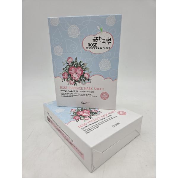 Two Boxes Of Estfolio Popular Korean Rose Essence Sheet Masks. 10 masks Per Box