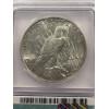 Image 4 : 1922-S United States Peace Silver Dollar - Graded ICG MS 60 - Beautiful Coin