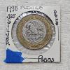 Image 1 : 1995 Mexico 50 Nuevos Pesos Bimetallic .925 Silver Coin