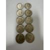 Image 1 : 10 - Late 1960's 40% Silver Kennedy Half Dollars - Face Value: $5.00