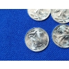 Image 3 : Lot of (10) 1/10th troy oz Walking Liberty Silver Rounds .999 Silver - 1 oz Silver Total!