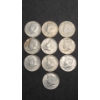 Image 1 : (10) 1967/1968 40% Silver Kennedy Half Dollars - Face Value: $5.00