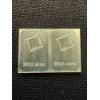 Image 2 : 2 - Exceptional Valcambi 1 Gram .999 Fine Silver Bars - Hard To Find - High End Bars