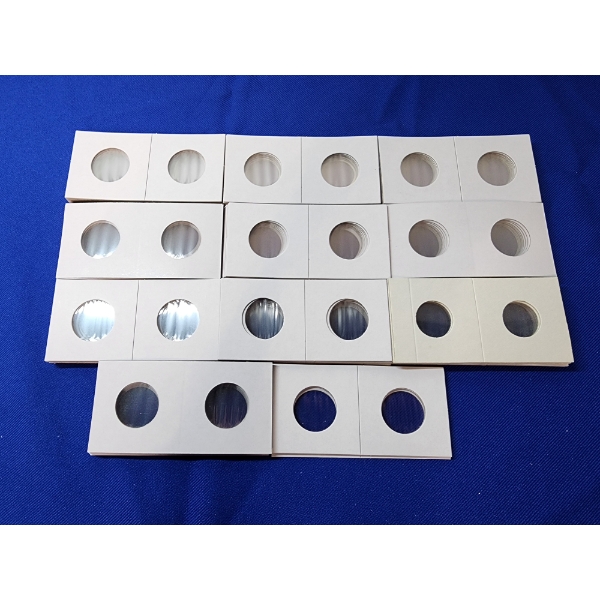 Over 100 Coin Flip Holders - Quarter Size - Brand New 