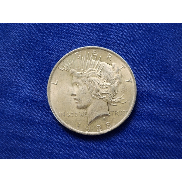 1923 90% Silver Peace Dollar