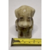 Image 7 : Adorable Degenhart Vintage Glass Dog Figurine- Lt Dapper Gray Slag