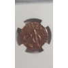 Image 4 : NGC Certified Genuine VOC Netherlands E Indies Duit New York Penny