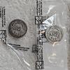 Image 2 : Two Vintage United States Silver Barber Dimes 1913/1916 With Plastic Sleeves