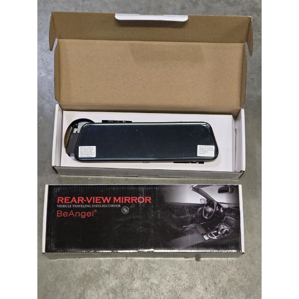 New In Box! Be Angel Rearview Mirror Traveling Data Recorder Camera