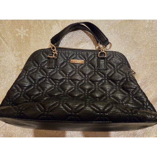 Black Kate Spade Boston Bag