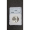 Image 1 : National Numismatic Certification 1953 MS-65 Franklin 90% Silver Half Dollar 