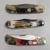 Image 1 : Three Distinct Traditional Folding Pocket Knives - Great for Collectors or Daily Use!!!