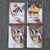 Image 1 : Four Upper Deck AUTOGRAPHED Kansas City Chiefs NUMBERED Rookie Authentics Football Trading Cards