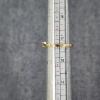 Image 6 : 14K Yellow Gold Rings Ft. Nice Clear Stones Weighing 2.9 Grams ~ Size 7