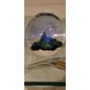 Image 5 : Group Lot Art Glass Paper Weights & Gazing Balls With Crystal Candle Holder