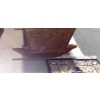 Image 4 : Primitive - Colonial Hand Made Wooden Child Rocking Bed - See Pics